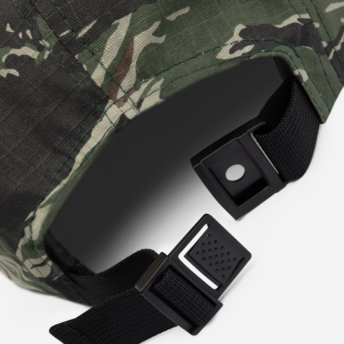 "GIMME" Logo Five Panel Cap -Green Tiger Camo