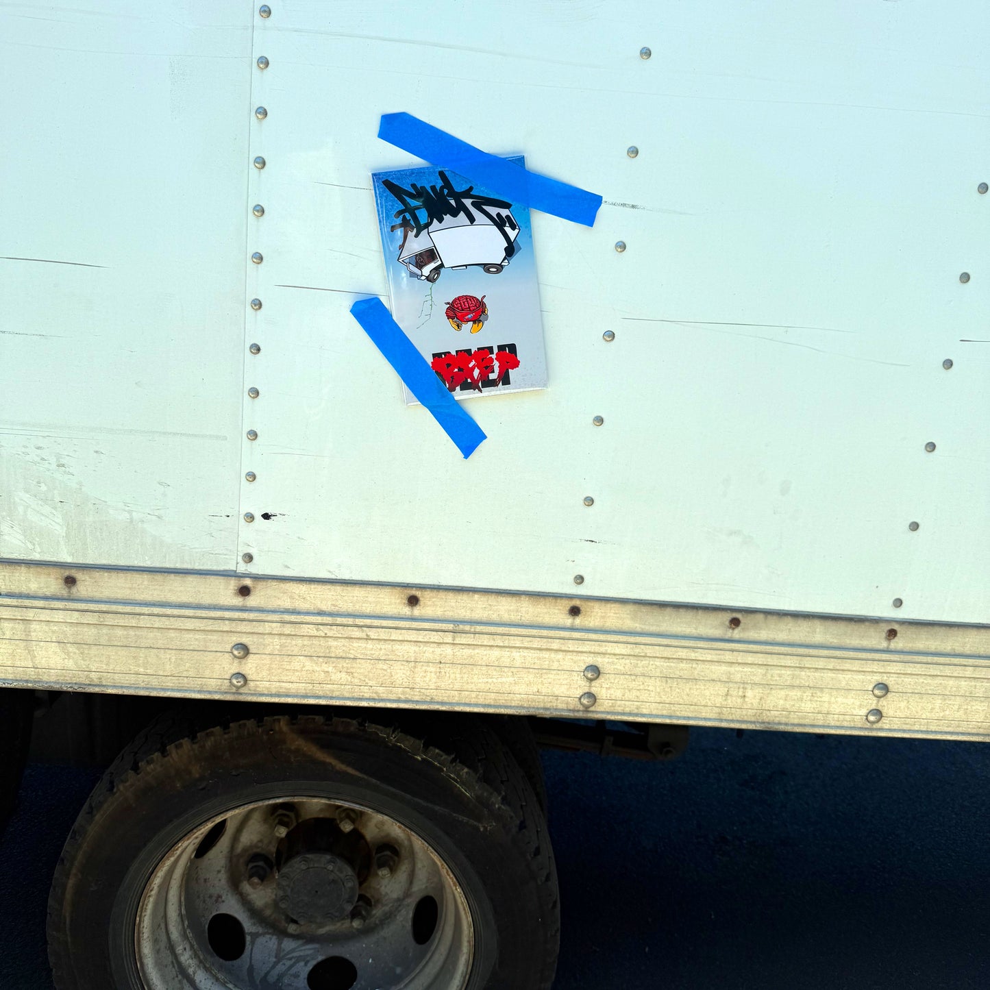 BEEP BEEP BOXTRUCK Graphic Novel SIGNED