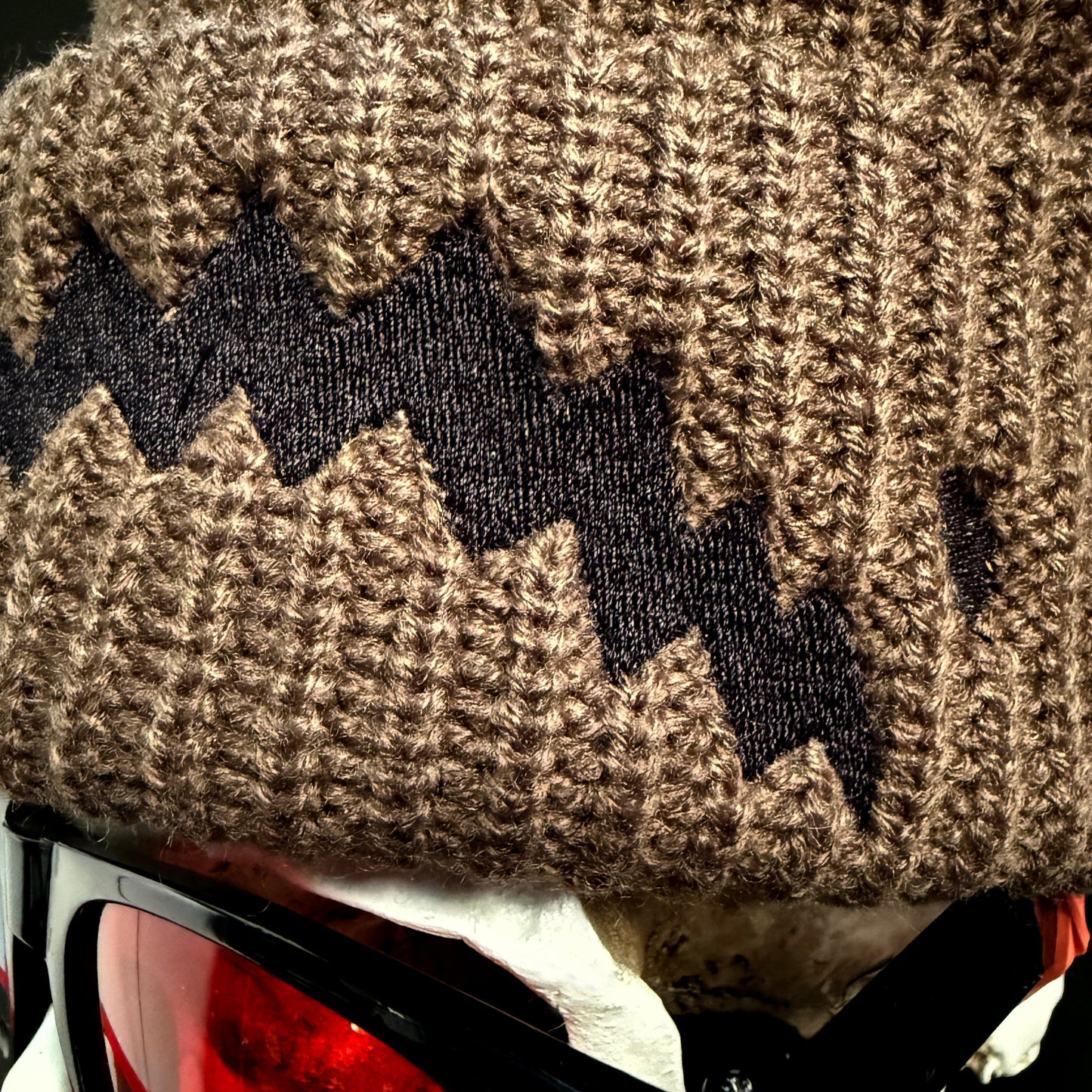 The Fisherman Grin beanie Brown