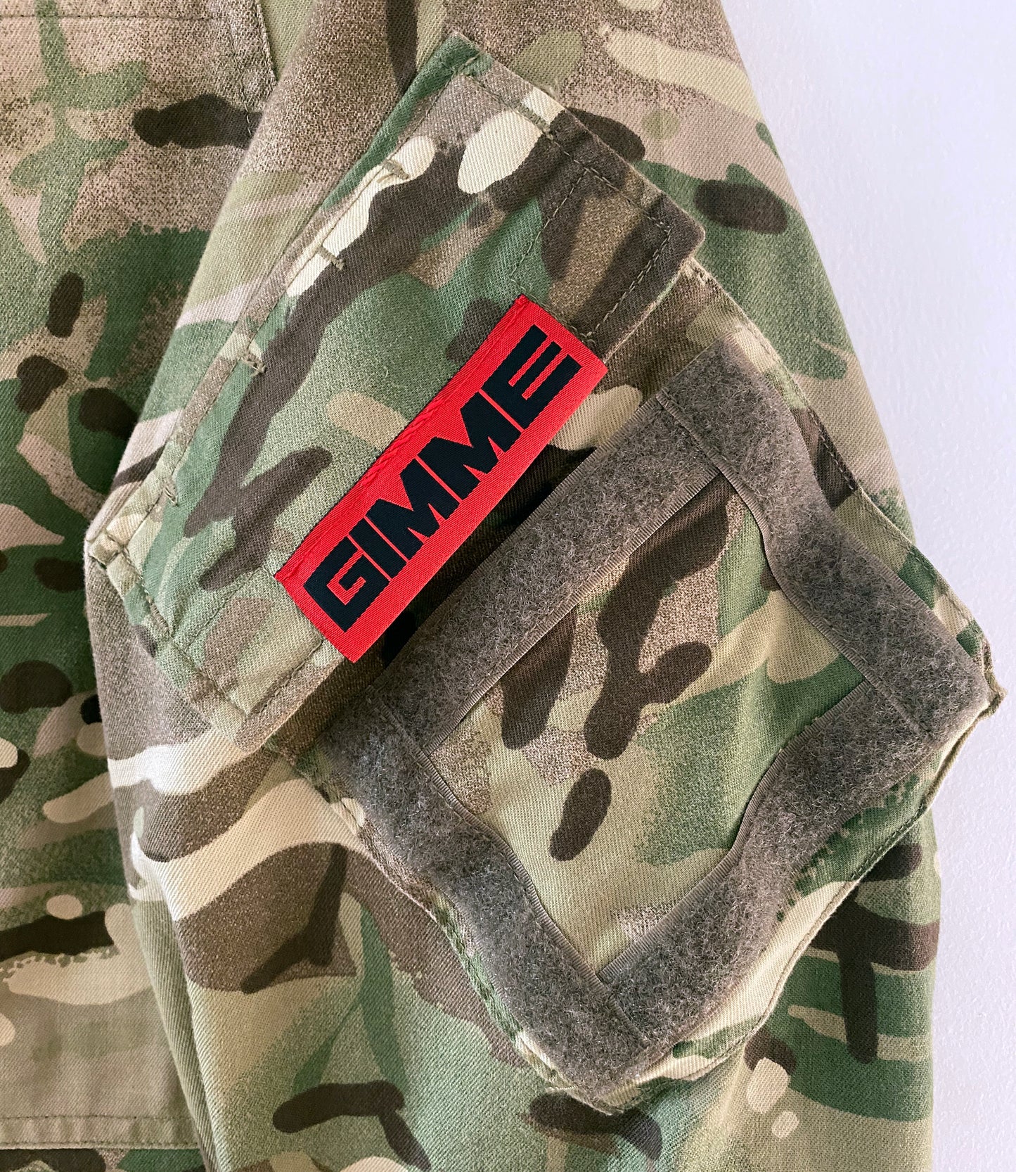 Gimme Platoon Green Camo Jacket