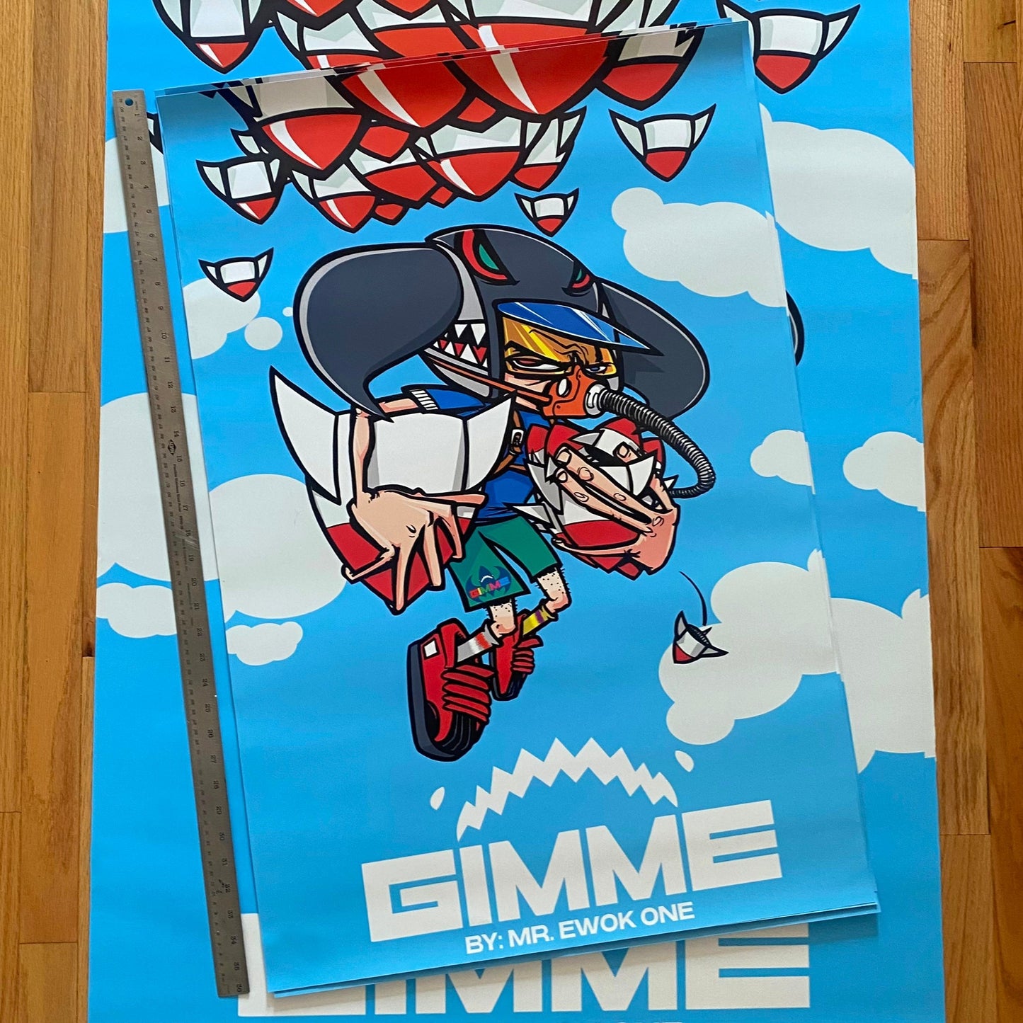 THE GIMME Project Street Team Poster - XL - 24X36 inch