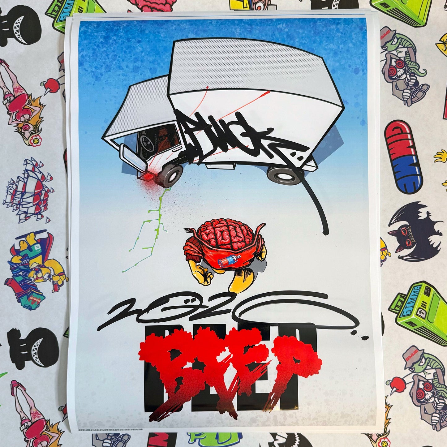 Signed Poster Print