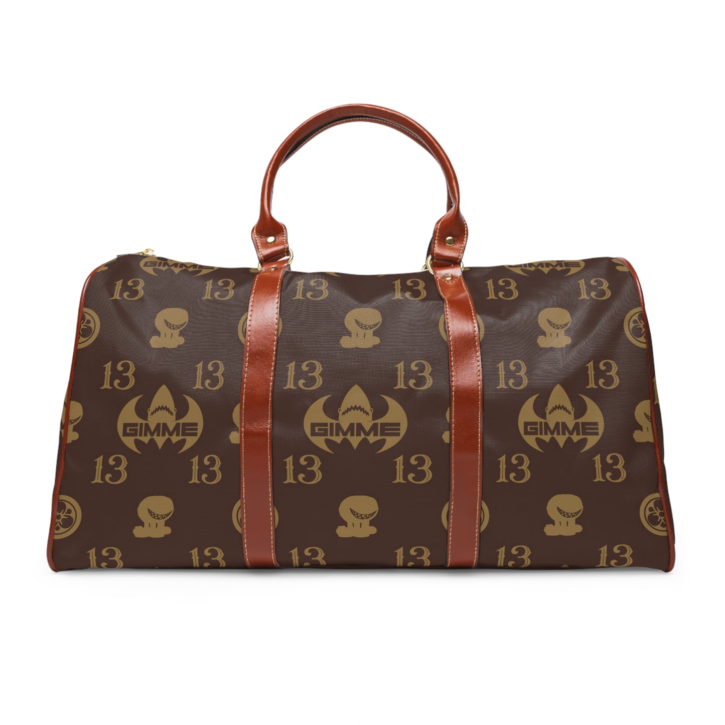 Waterproof Brown travel bag