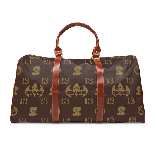 Waterproof Brown travel bag