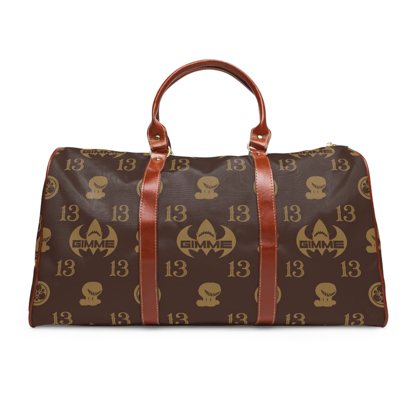 Waterproof Brown travel bag