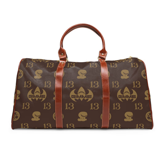 Waterproof Brown travel bag
