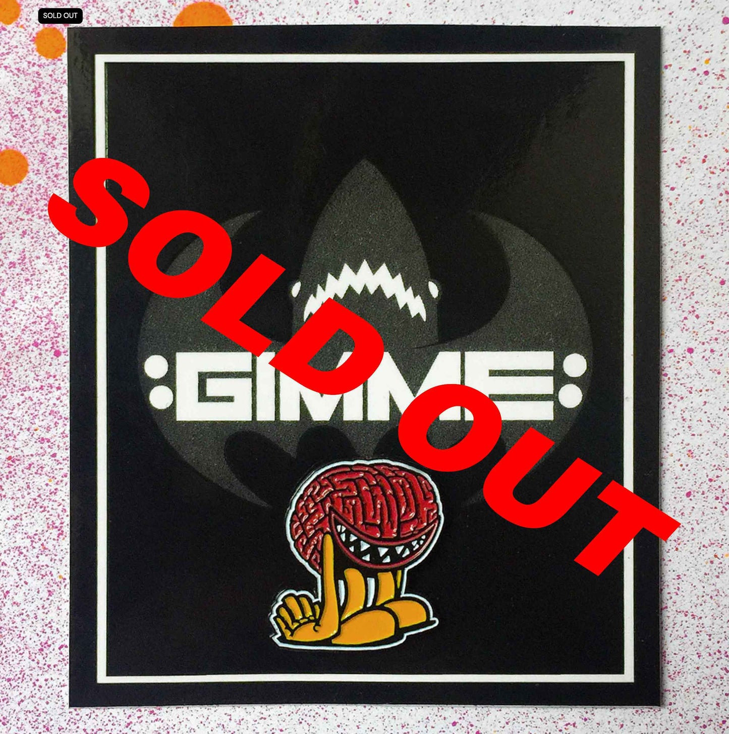 BRAINLINGTON Brass Pin