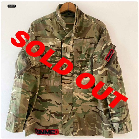 Gimme Platoon Green Camo Jacket