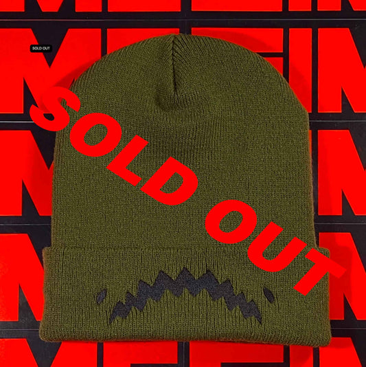 Gimme Project Cuffed Beanie Olive