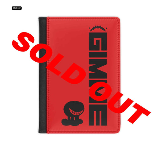 Enjoy Your Stay Passport Cover -Red