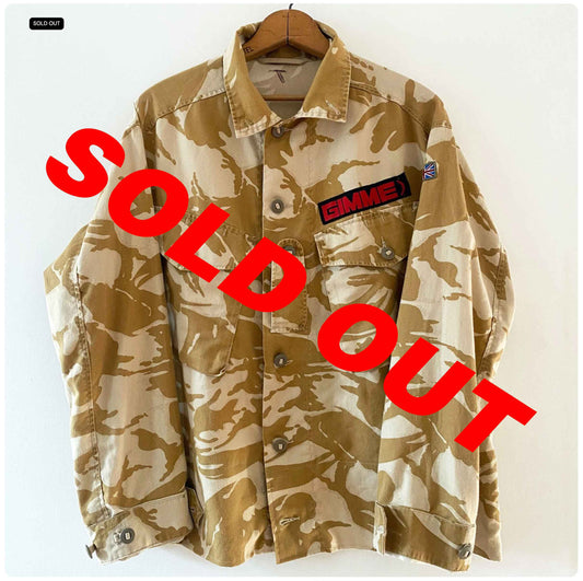 Gimme Platoon Tan Camo Jacket
