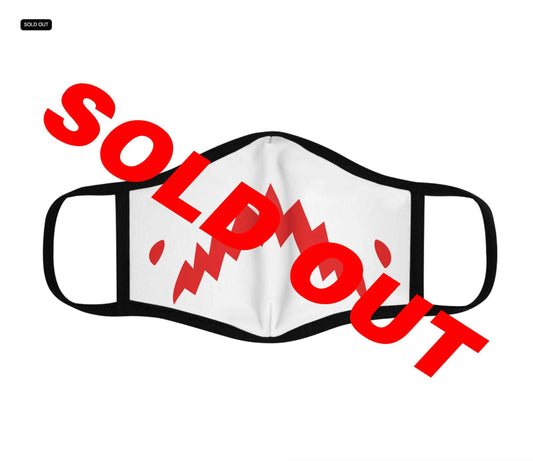 GIMME Space Face Mask - White Red