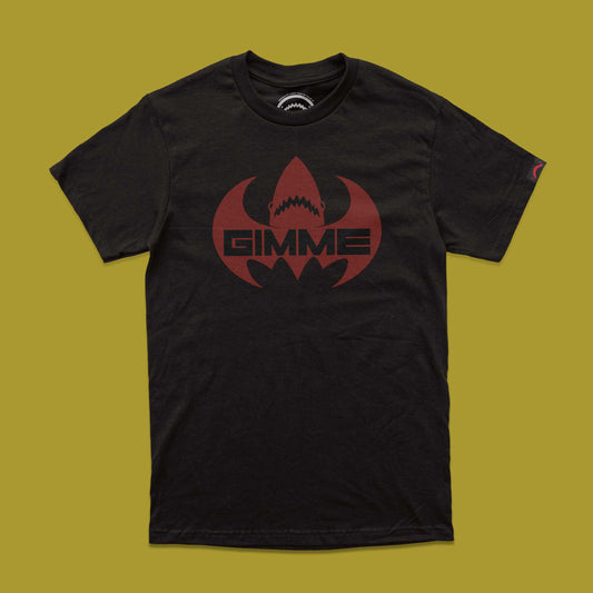 The BatShark Logo Tee  Black
