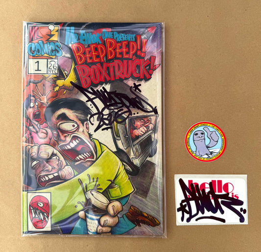 BEEP BEEP BOXTRUCK "Dirty" version, SIGNED