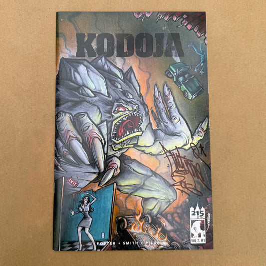 KODOJA Kaiju. Mr Ewok One Variant Cover